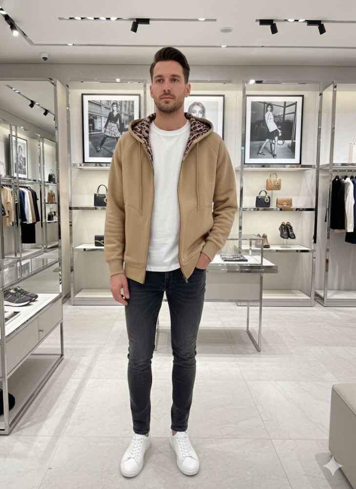 Dior Green Oblique Premium Quality Zipper-thumb-2