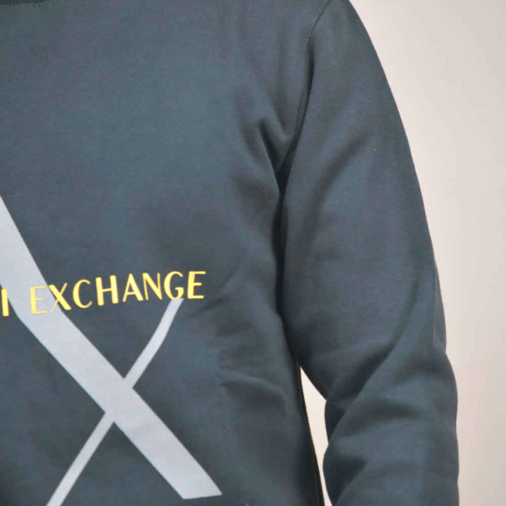 Armani Exchange Dark Green Premium  Quality Sweatshirt-7