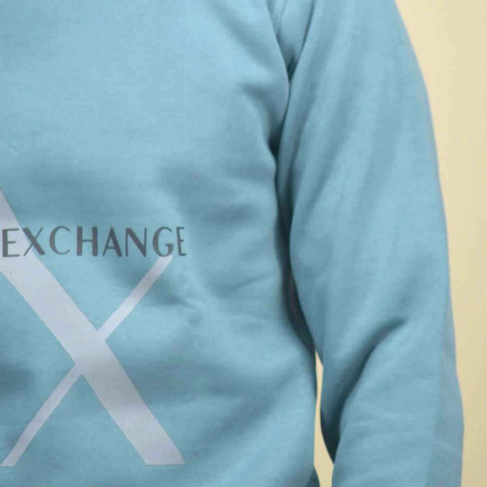 Armani Exchange Blue & Green Premium Quality Sweatshirt-4