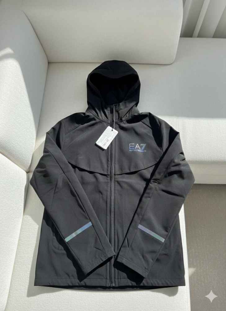 Emporio Armani Black Premium Quality Jacket-thumb-3