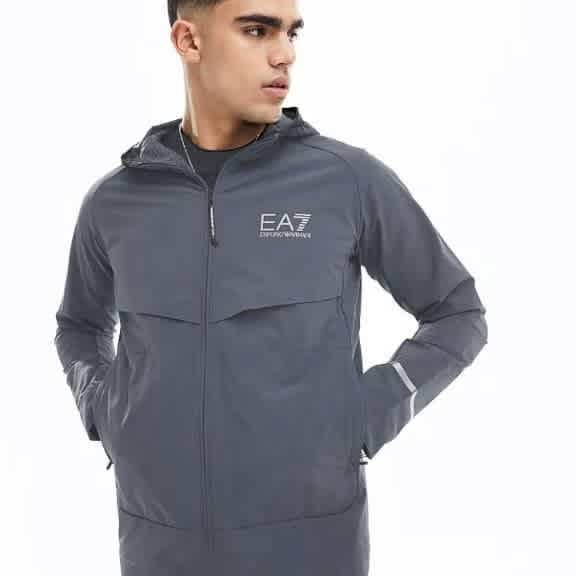 Emporio Armani Grey Premium Quality Jacket-thumb-1