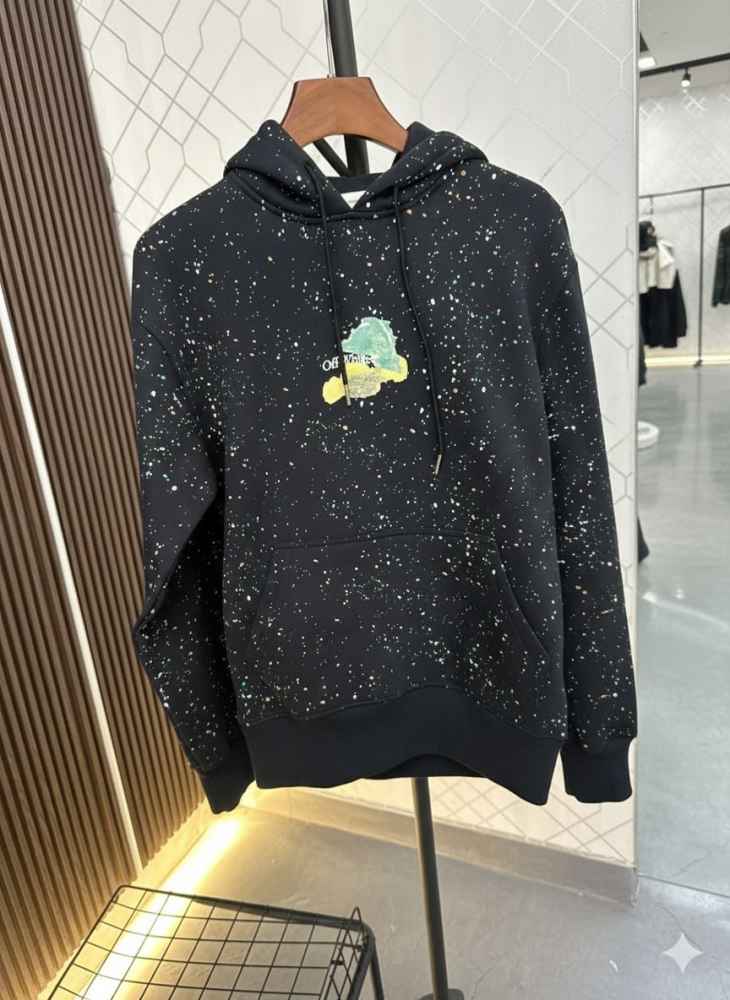 Off White Black Premium Quality Hoodie-thumb-4