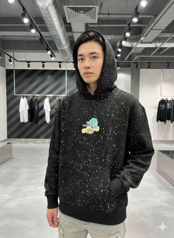 Off White Black Premium Quality Hoodie-thumb-6