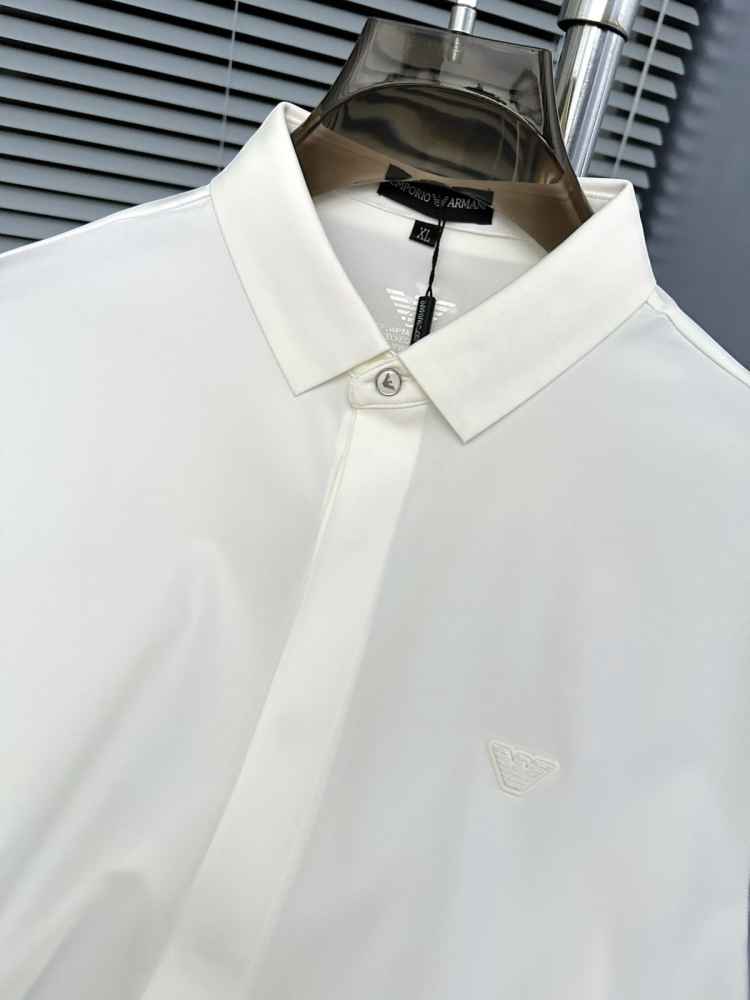 Armani Exchange White Premium Quality Cotton Shirt-2
