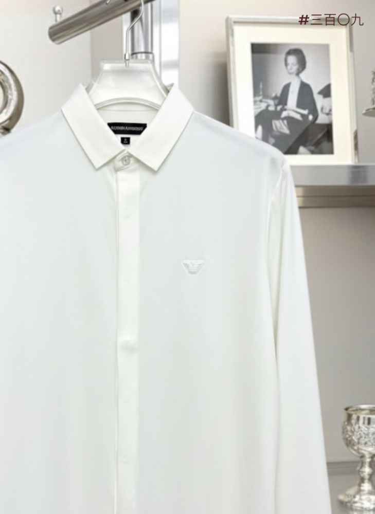 Armani Exchange White Premium Quality Cotton Shirt-1