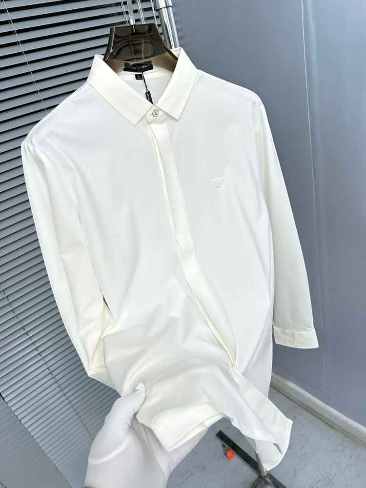 Armani Exchange White Premium Quality Cotton Shirt-3