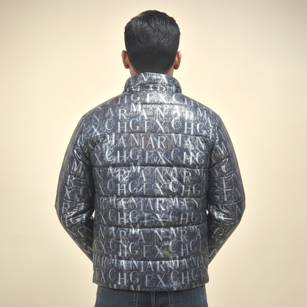 Armani Exchange Black Premium Quality Jacket-3