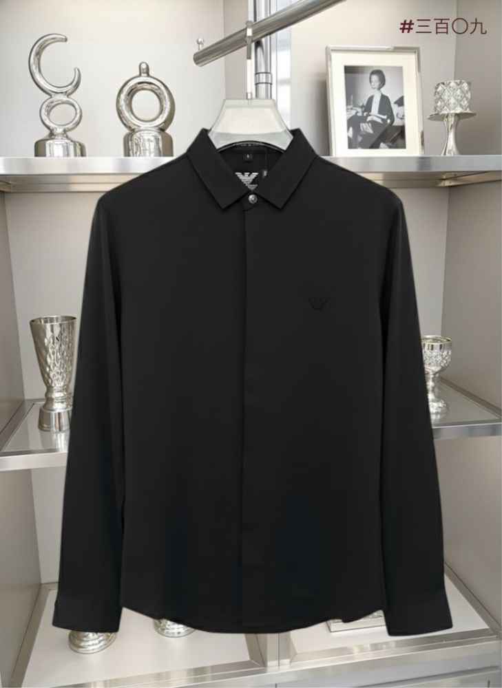 Armani Exchange Black Premium Quality Cotton Shirt-2