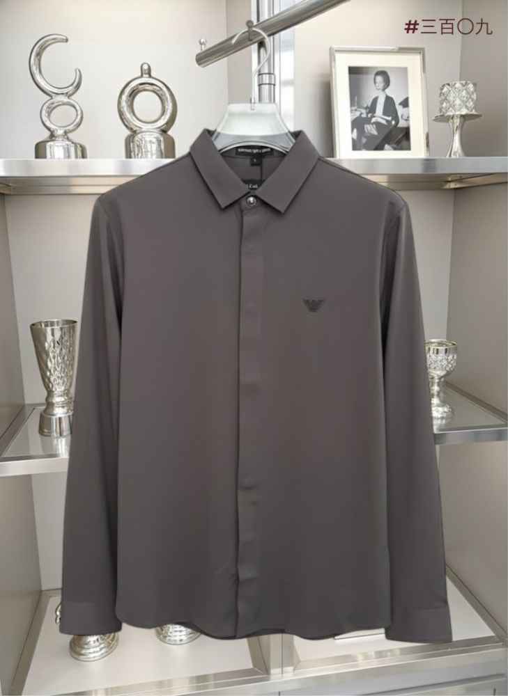 Armani Exchange Grey Premium Quality Cotton Shirt-1