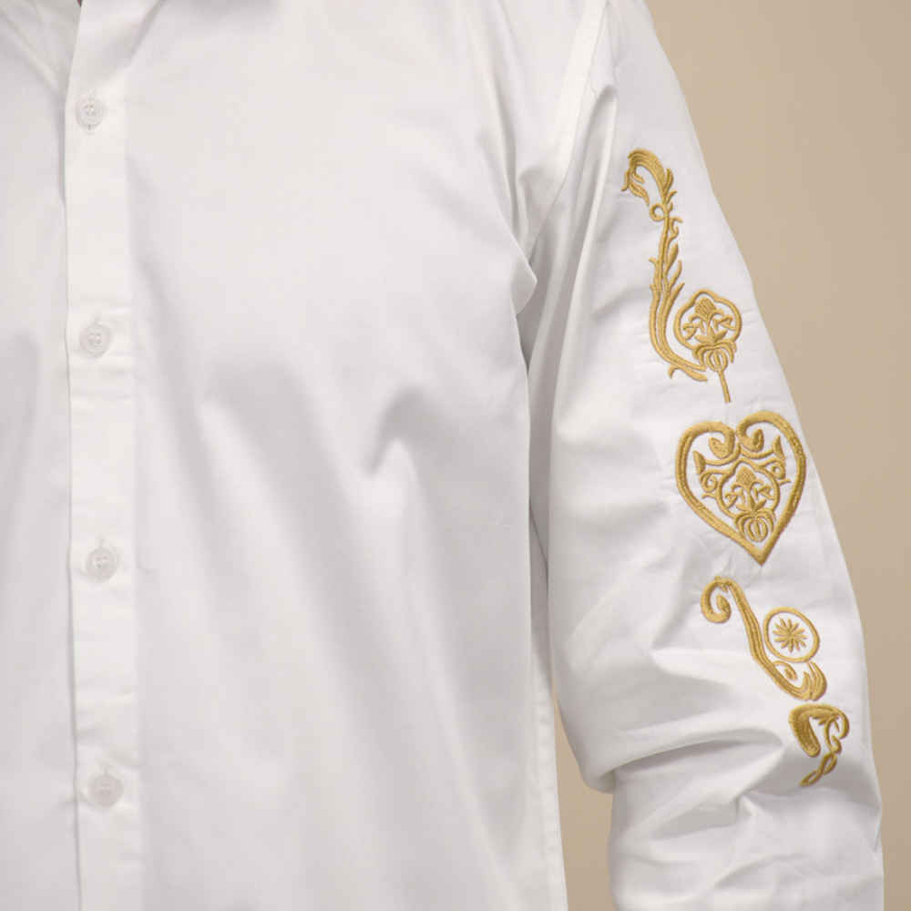 Versace White Premium Quality Shirt-4