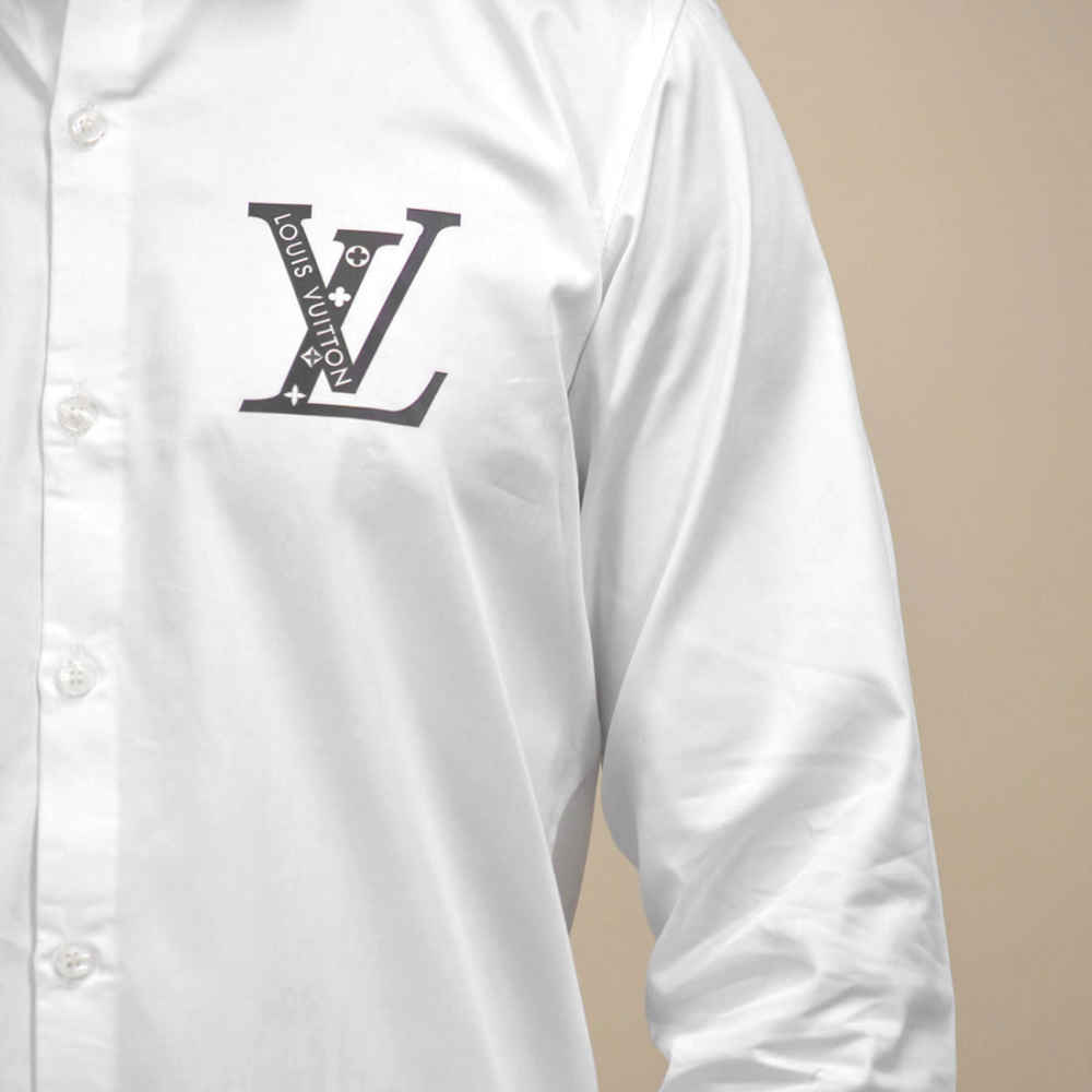 Louis Vuitton Pocket logo White Premium Shirt-4