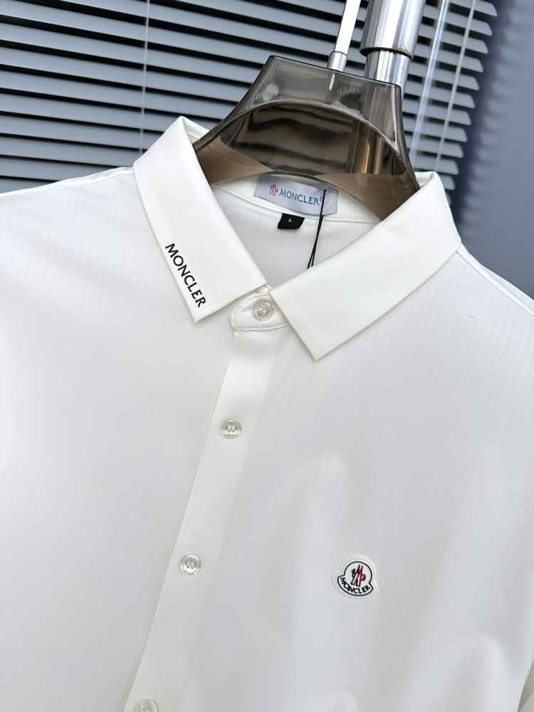 Moncler White Pemium Quality High End Authentic Shirt-2