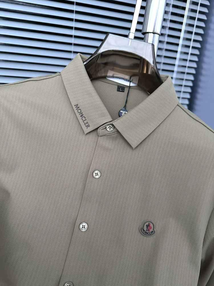 Moncler Green Pemium Quality High End Authentic Shirt-1