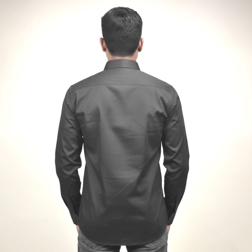 Burberry Black Premium Quality Shirt-3