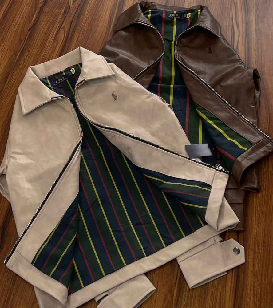 Ralph Lauren Beige Premium Quality Cotton Blend Jacket-3