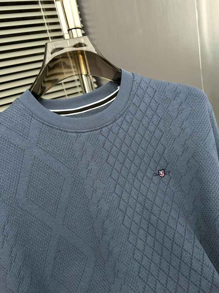 Gant Blue Premium Quality Sherpa Sweatshirt-3