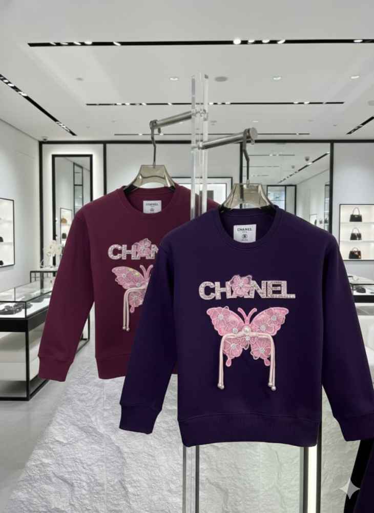 Chanel Blue Premium Quality Sweatshirt-thumb-0