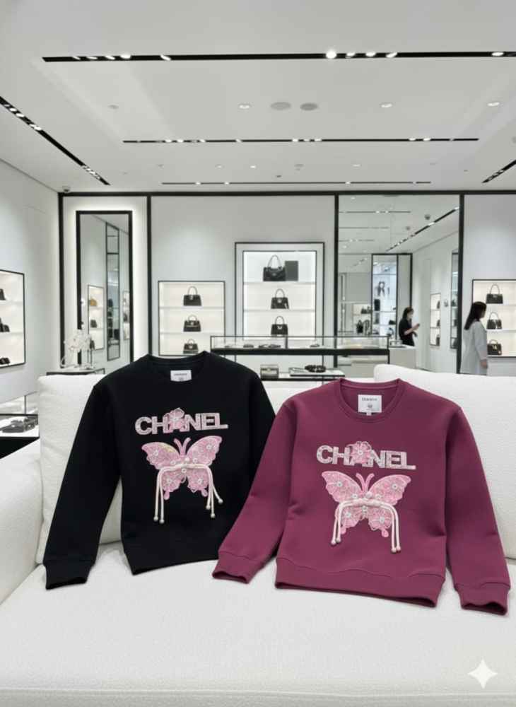 Chanel Red Premium Quality Sweatshirt-thumb-0