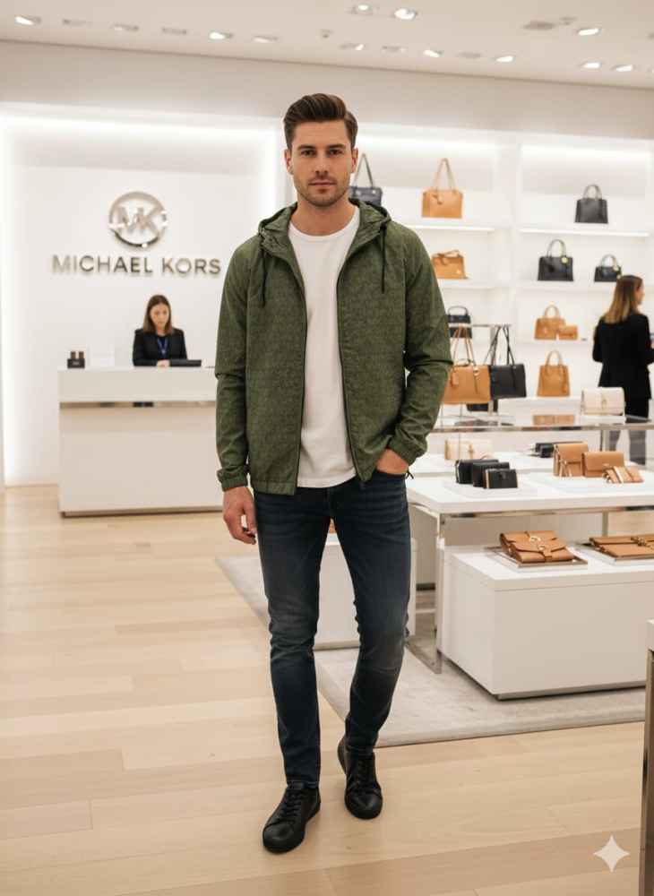 Michael kors Green Oblique Premium Quality Zipper-thumb-7