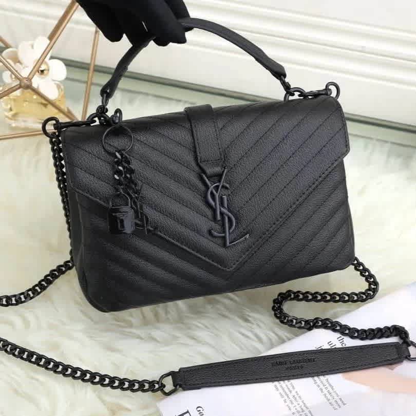 Saint Laurent Classic Messenger College Bag-thumb-0