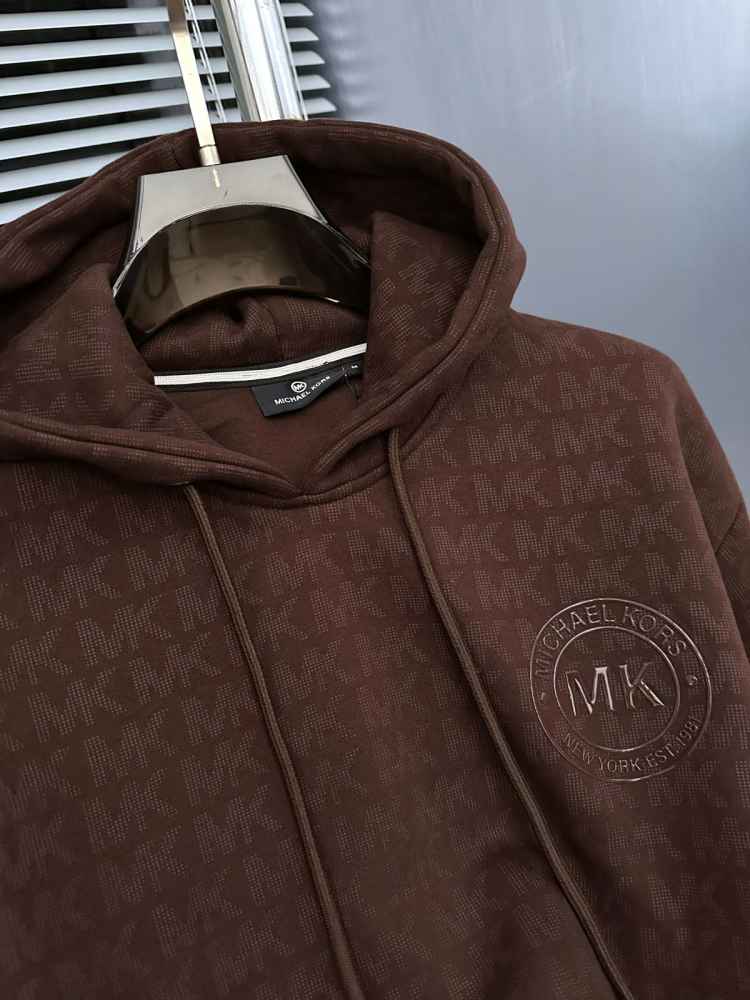 Michael Kors Dark Brown Premium Quality Hoodie-2