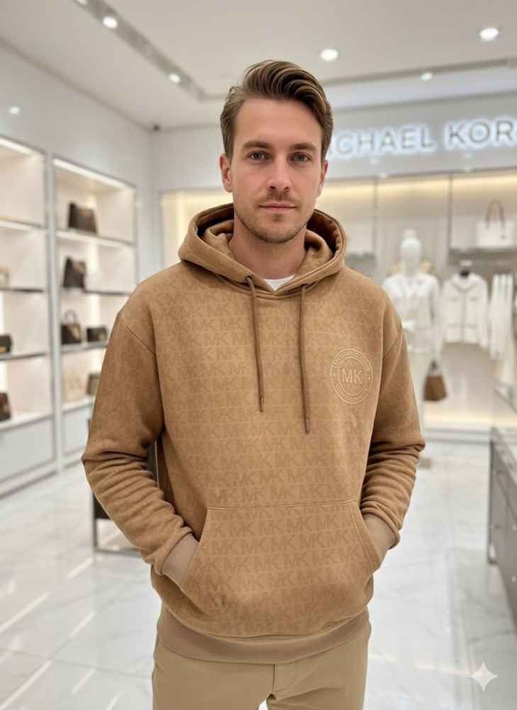 Michael Kors Brown Premium Quality Hoodie-thumb-1