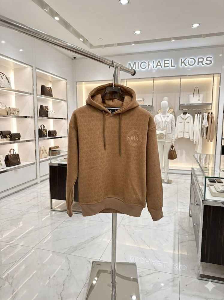 Michael Kors Brown Premium Quality Hoodie-thumb-2