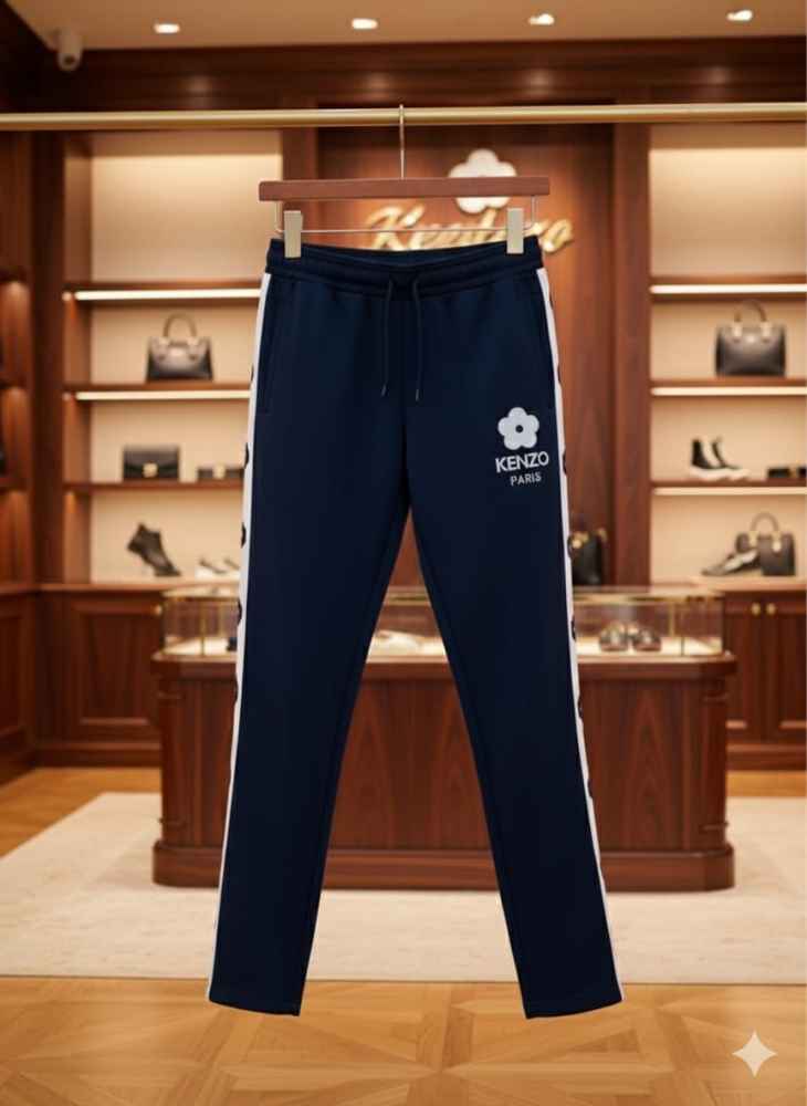 Kenzo Blue Premium Quality Winter Tracksuit-thumb-1