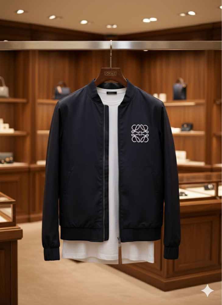 Loewe Black Oblique Premium Quality Zipper-thumb-2