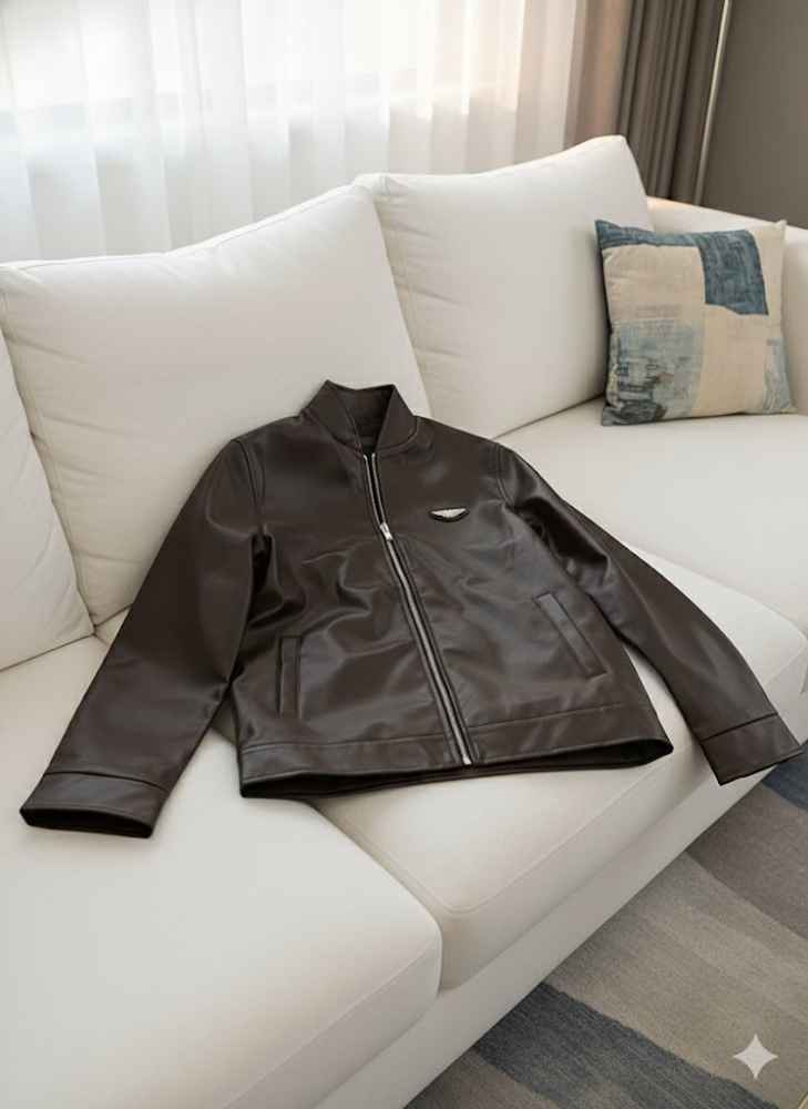 Hacket Brown Premium Quality Zipper-3