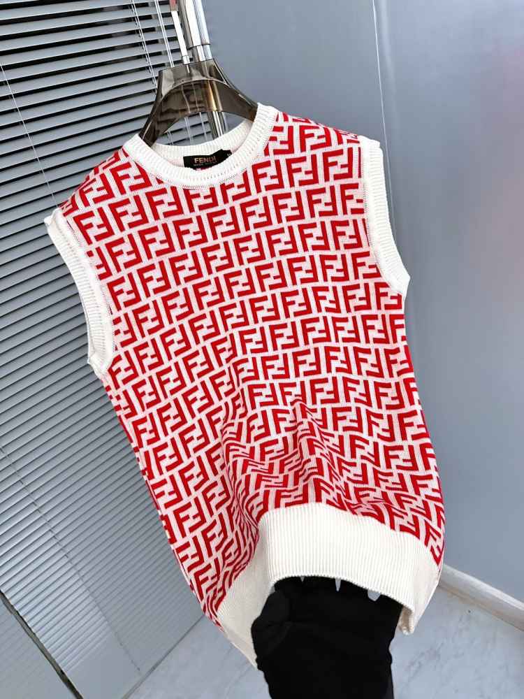 Fendi Red Authentic Premium Quality Pullover-2