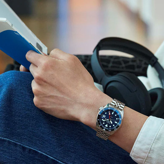 Seiko 5 Sports Blueberry GMT SKX Re-Interpretation Watch - SSK003K1-3