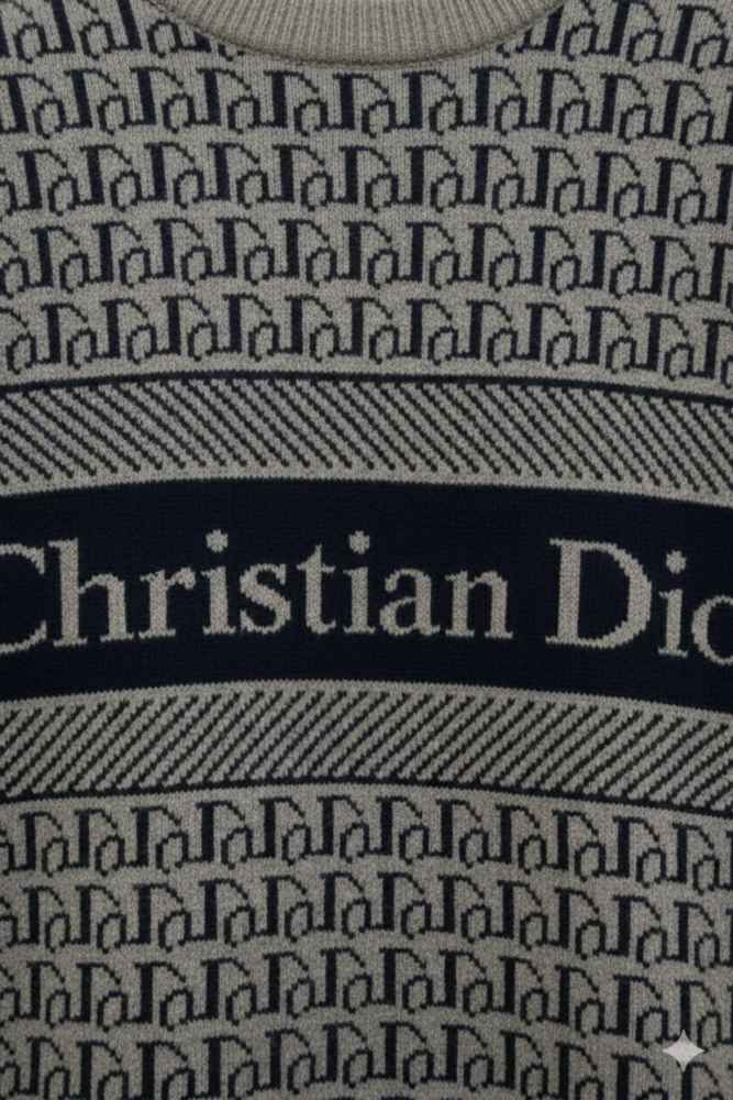 Dior Grey Premium Quality Pullover-thumb-1
