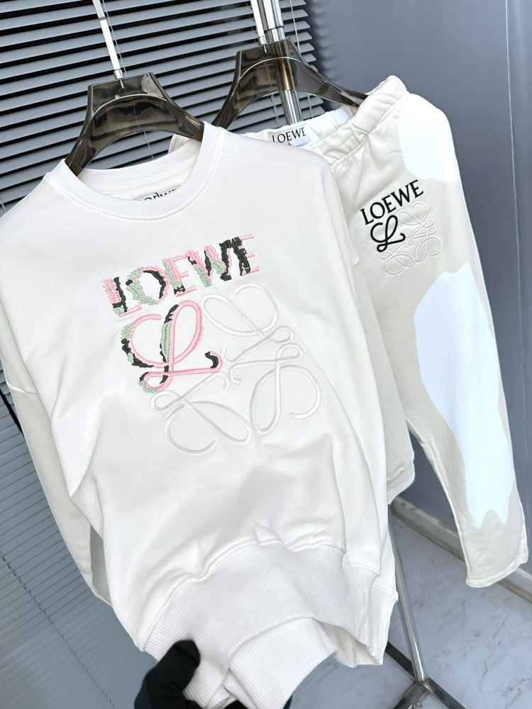 Loewe White Premium Quality Tracksuit-3
