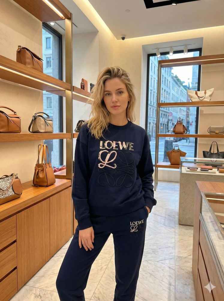 Loewe Blue Premium Quality Tracksuit-thumb-0