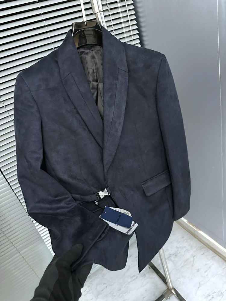 Prada Imported Blue Premium Quality Blazer-4