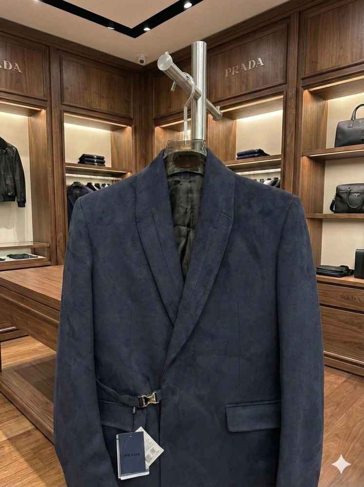 Prada Imported Blue Premium Quality Blazer-5