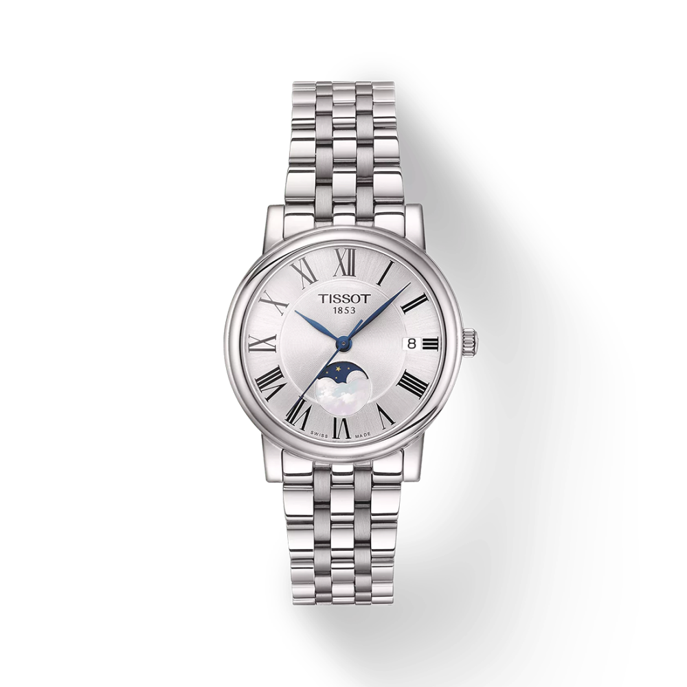 Tissot Carson Premium 32mm Stainless Steel Strap White Dial Watch T122.223.11.033.00-thumb-0