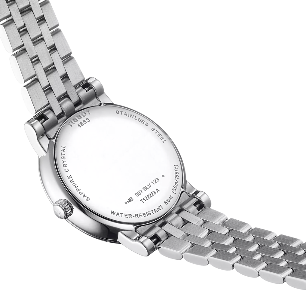 Tissot Carson Premium 32mm Stainless Steel Strap White Dial Watch T122.223.11.033.00-thumb-3