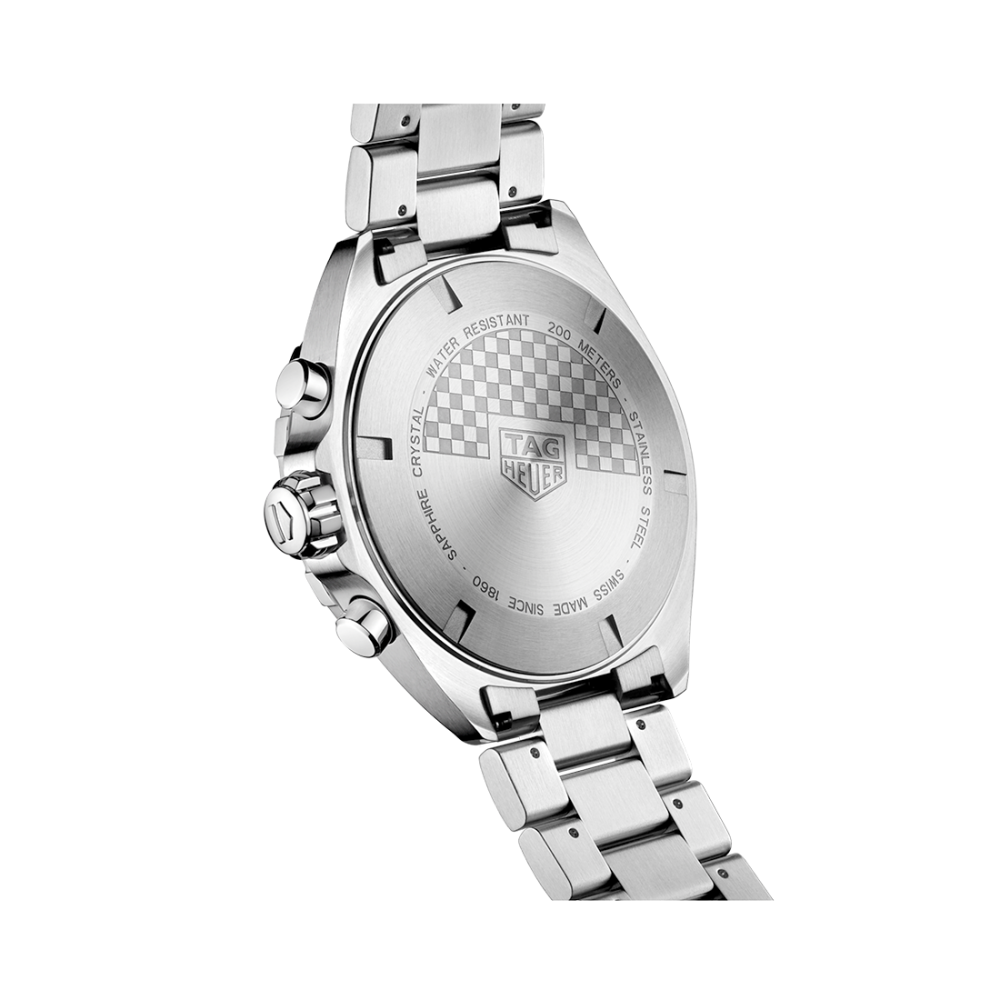 TAG Heuer Men's Formula 1 Quartz, 43 mm, Steel Srap Chrono Watch CAZ101Y.BA0842-2