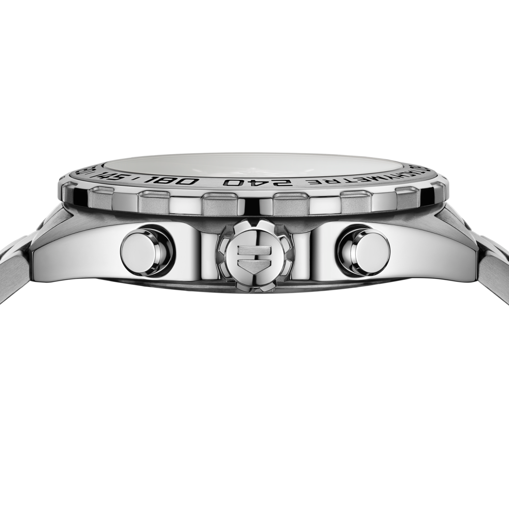 TAG Heuer Men's Formula 1 Quartz, 43 mm, Steel Srap Chrono Watch CAZ101Y.BA0842-5