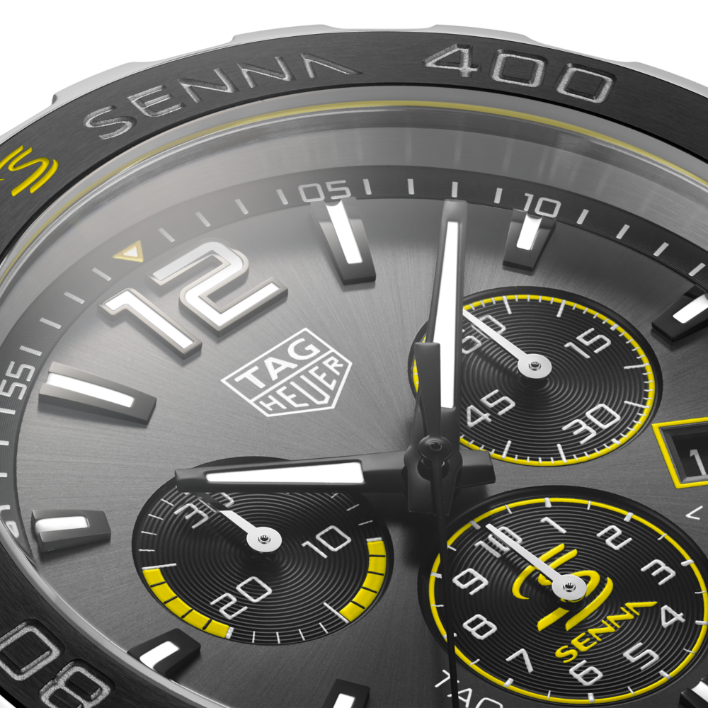 TAG Heuer Formula 1 44 mm, Senna Automatic, Steel Strap Watch CAZ201D.BA0633-thumb-4