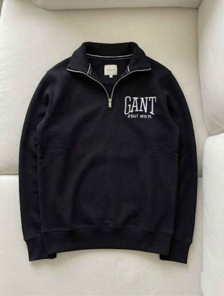 Gant Black Premium Quality Sherpa Sweatshirt-thumb-1
