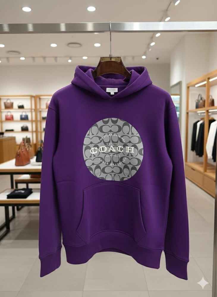 Coach Purple Premium Quality Hoodie-1