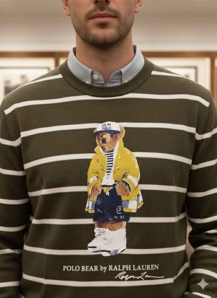 Ralph Lauren Green Premium Quality Pullover-1