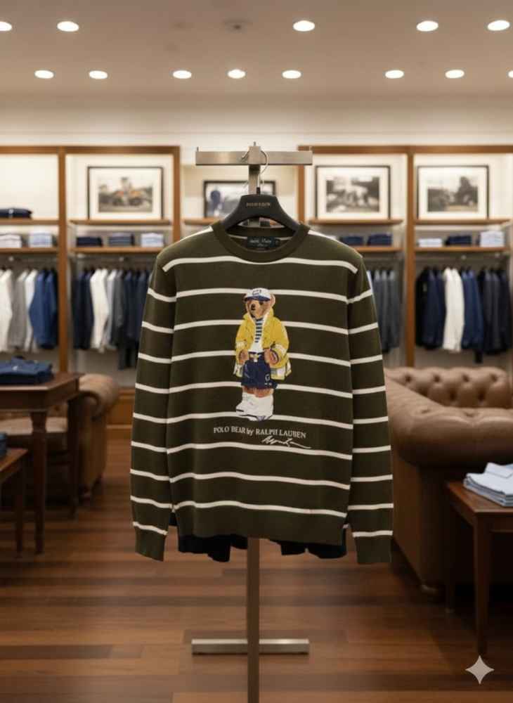 Ralph Lauren Green Premium Quality Pullover-2