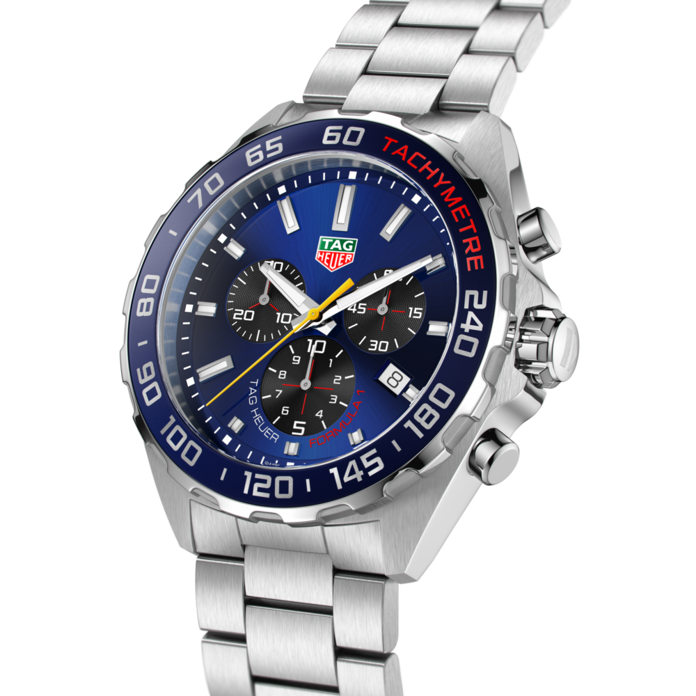 TAG Heuer Formula 1 Chronograph x Red Bull Racing Quartz, 43 mm, Steel Strap Watch, CAZ101AK.BA0842-2