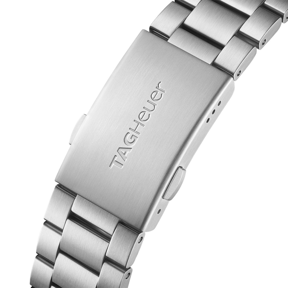 TAG Heuer Men's Formula 1 43 mm, Red Sunray Dial, Steel Bracelet, Quartz Chronograph Watch, CAZ101AN.BA0842-3