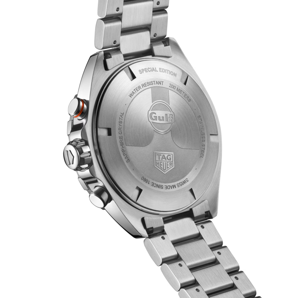 TAG Heuer Formula 1 Chronograph X Gulf Special Edition, 43 mm, Dial Blue Watch, CAZ101AT.BA0842-5