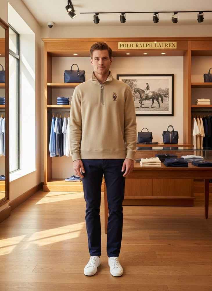 Ralph Lauren Brown Premium Quality Sweatshirt-1